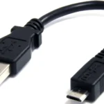 Cable 15Cm Adaptador Cargador Microusb B Macho A USB A Macho .
