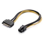 Cable Adaptador 15Cm De Poder SATA A Conector 6 Pines Corrient.