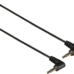 Cable 0.9M Extensor De Audio Estereo Conector Angulo 3.5Mm .