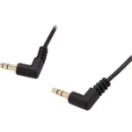 Cable 0.9M Extensor De Audio Estereo Conector Angulo 3.5Mm .