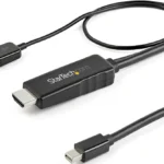 Cable Convertidor Ultrahd 4K Mini Displayport A HDMI 2M Negro.