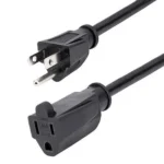 Cable Extensor De Alimentacion Para Pc Nema 5-15 H A M De 91Cm .