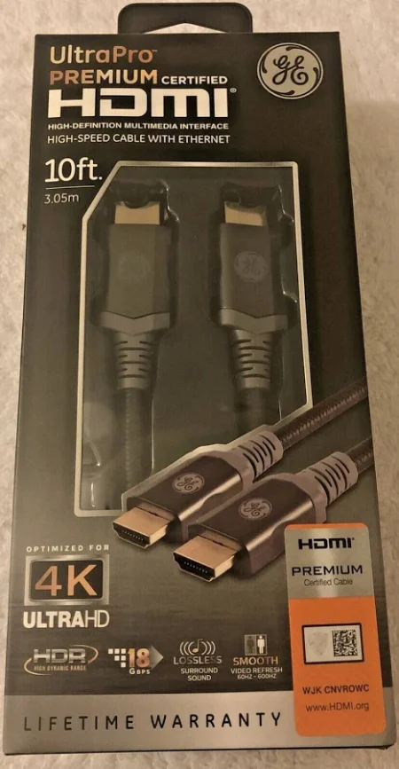 Cable HDMI Certificado Premium De Alta Velocidad 2.4M – 4K60