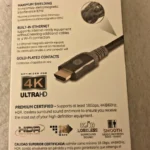 Cable HDMI Certificado Premium De Alta Velocidad 2.4M - 4K60
