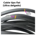 Cable Audio Estereo Mini 3.5Mm Para Bocinas Y Audiofonos M/M 15.2