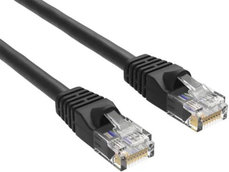 Cable De Red Ethernet Utp Sin Enganches Cat6 3M Negro .