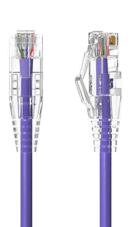 Cable De Red De 15Cm Azul Cat6 6 Ethernet Gigabit Sin Enganches