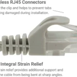 Cable De Red De 4.2M Gris Cat6 6 Ethernet Gigabit Sin Enganches