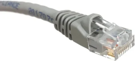 Cable Ethernet Cat6A Gris De 1.5M – Snagless – S-Ftp – Lszh