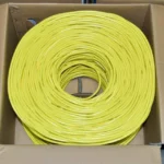Cable Red 4.2M Amarillo Cat6 E Ethernet Gigabit Sin Enganches