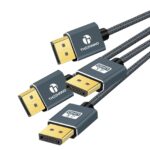 Cable Displayport 1.2 Certificado De 0.9M