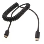 Cable De 1M De Carga USB C USB Tipo C En Espiral USB 2.0