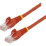 Cable De Red De 10M Rojo Cat5E E Ethernet Sin Enganche