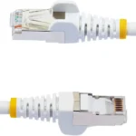 Cable 3M Ethernet Cat6A Blanco Snagless PoE 100W RJ45