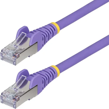 Cable Ethernet Cat6A Purpura 3M – Snagless – S-Ftp – Lszh
