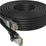 Cable De 1.8M De Red Ethernet Cat6 Utp RJ45 Moldeado Negro .
