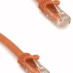 Cable Ethernet Cat6A Naranja 3M - Snagless - S-Ftp - Lszh