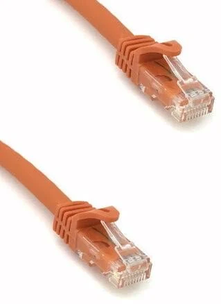 Cable Ethernet Cat6A Naranja 3M – Snagless – S-Ftp – Lszh