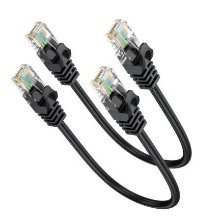 Cable 50Cm De Red Cat6 Sin Enganches Gris