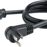 Cable De Extension Nema 5-15R A Nema 5-15P Acodado 90Cm