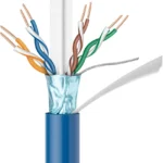 Cable 3.6M De Red Cat6A Azul Snagless PoE 100W RJ45