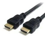Brobotix Cable HDMI V2.0 Alta Velocidad 0.30m - Soporta 4K UHD y 2K - 30 AWG - Negro