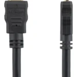 Cable HDMI De Alta Velocidad 6M 2X HDMI Macho Color Negro