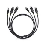 Displayport And Usb3.0 5Gbps Kvm Cable 1.8M