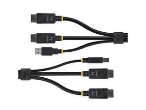 Displayport Kvm Cable Dual Display USB 5Gbps 1. 8M