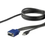 Cable Kvm USB Y VGA De 1.8 M Para Consola De Montaje En Rack