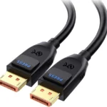 Cable De 2M Displayport 1.2 4K Con Cierre De Seguridad DP