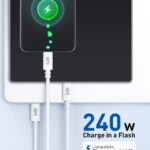 Cable De Carga USB-C De 2M USB Tipo C - Pd 240W Epr