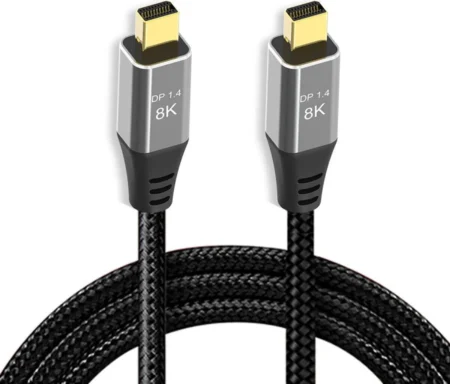 Cable Mini DP A Displayport 1 4 De 2M – 8K 60Hz Certificado Vesa