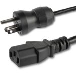 Cable De 0.9M De Alimentacion Acodado Nema 5-15P A C13 De Pc