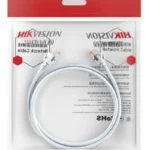 Cable Patch Cord Utp Cat. 6 Hikvision Ds-1Np6Uec0-050-W De 0.50M/Ideal Para PoE+/Interior/Blanco