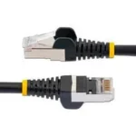 Cable 4.5M De Red Cat6A Negro Snagless PoE 100W RJ45