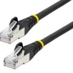 Cable 4.5M De Red Cat6A Negro Snagless PoE 100W RJ45