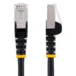 Cable 4.5M De Red Cat6A Negro Snagless PoE 100W RJ45