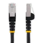 Cable 9.1M De Red Cat6A Negro Snagless PoE 100W RJ45
