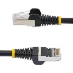 Cable 9.1M De Red Cat6A Negro Snagless PoE 100W RJ45
