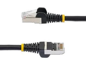 Cable 9.1M De Red Cat6A Negro Snagless PoE 100W RJ45