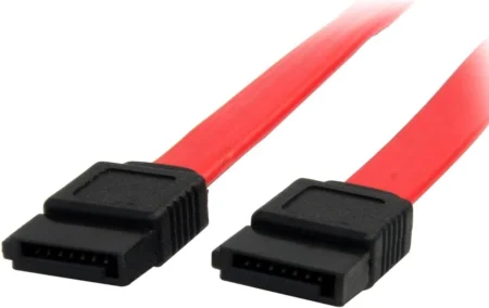 Cable SATA 0.45M – Rojo – 18In . .