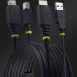 HDMI And USB 3.0 5Gbps Kvm Cable 1.8M