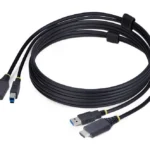 HDMI And USB 3.0 5Gbps Kvm Cable 1.8M