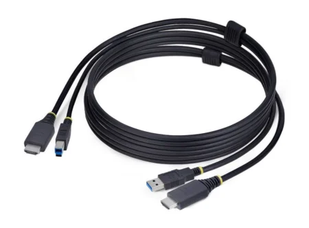 HDMI And USB 3.0 5Gbps Kvm Cable 1.8M