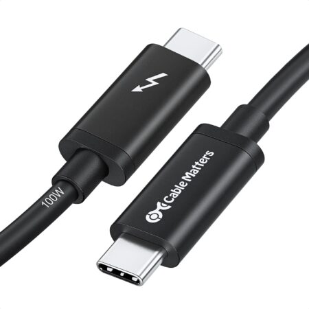 CABLE THUNDERBOLT 3 DE 0.8M 40GBPS-ACTIVO-CON PD 100W