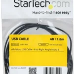 Cable USB 2.0 De 1.8M A Macho A Micro B Macho .