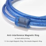 CABLE 4.5M USB 2.0 IMPRESORA USB A MACHO A USB B MACHO       .