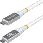 Cable Usb4 1.5M - USB-C Certificado USB-If 80Gb Blanco
