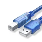 Cable USB 2M Impresora USB A USB B Acodado Angulo Derecho .